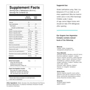  VITA liquid vitamins and minerals supplement facts by FLYTE
